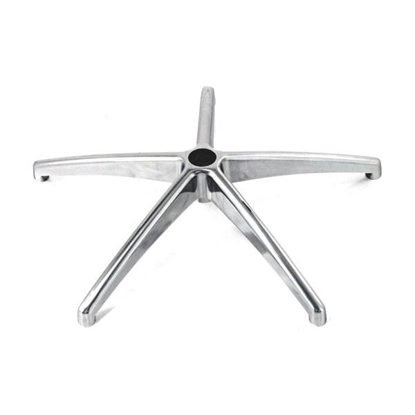 700mm Five Star Polished Aluminium Spider Base