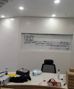 Removal and installation of artwork