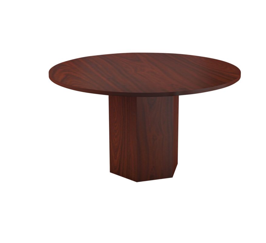Conference Table with Barrel Legs