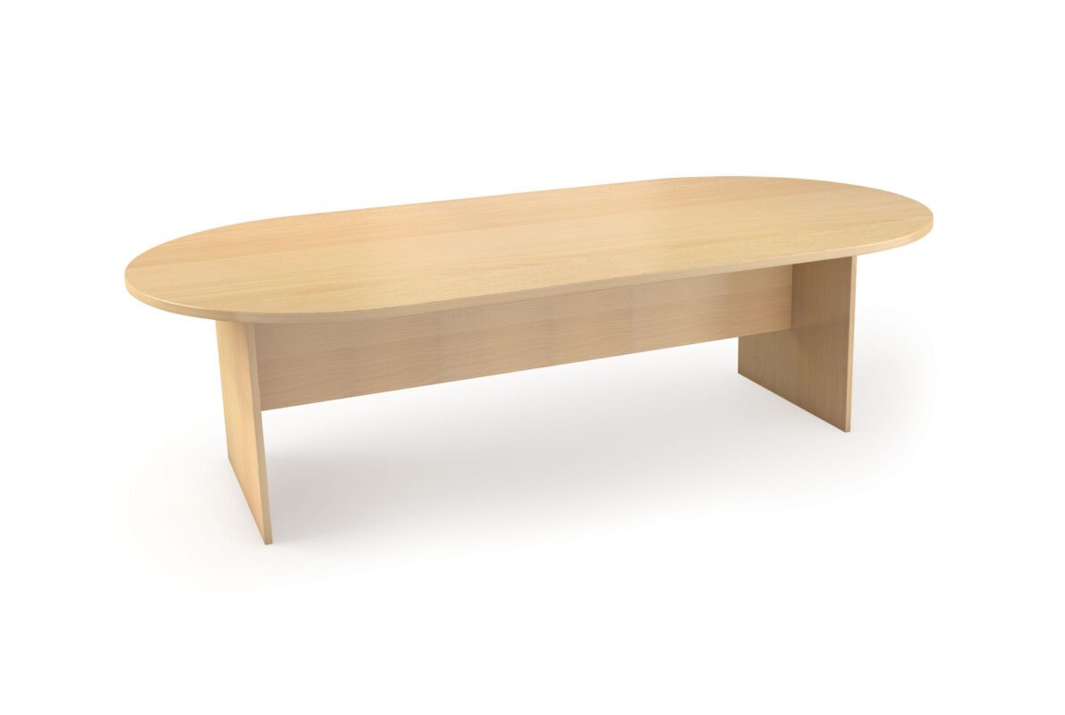 Oval Panel Leg Boardroom Table