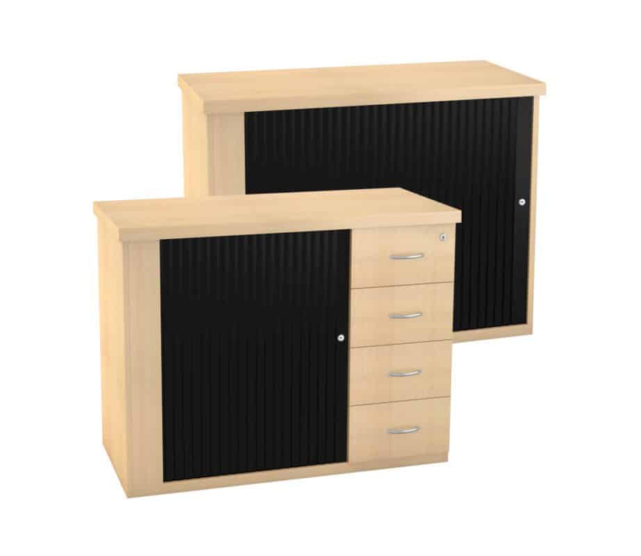 Roller Door Credenza & Pedenza