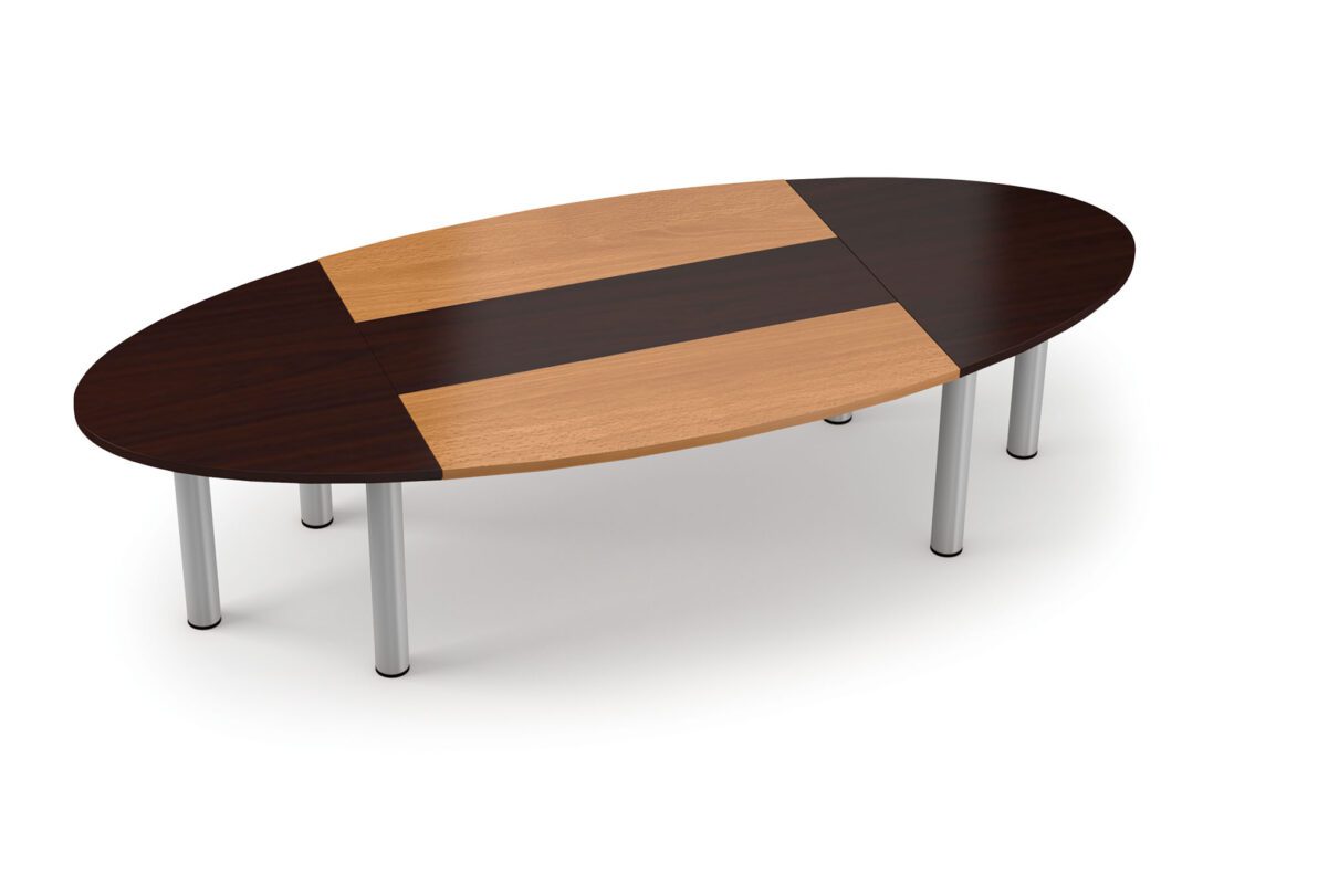 Oval Sectional Boardroom Table