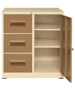 Alternative view of Steel 3 Drawer Combo Unit