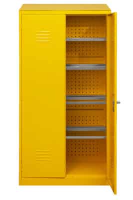 Hazardous Chemicals Steel 6x3 Cabinet
